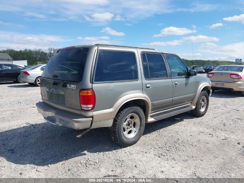 1999 Ford Explorer Eddie Bauer/Limited/Xlt VIN: 1FMDU34E7XZB38956 Lot: 39216036
