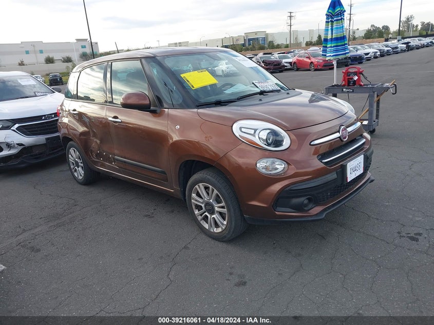 2019 Fiat 500L Pop VIN: ZFBNFAAH5KZ042311 Lot: 39216061