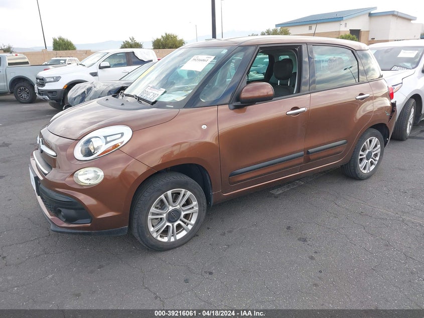 2019 Fiat 500L Pop VIN: ZFBNFAAH5KZ042311 Lot: 39216061