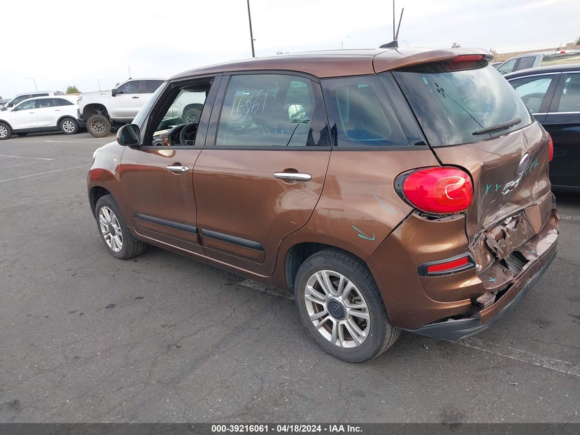 2019 Fiat 500L Pop VIN: ZFBNFAAH5KZ042311 Lot: 39216061