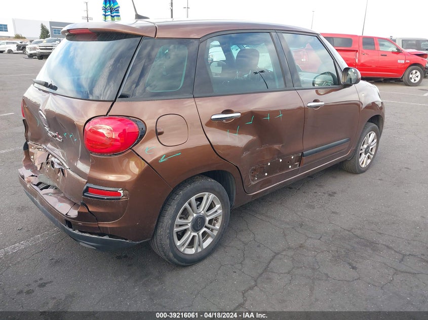 2019 Fiat 500L Pop VIN: ZFBNFAAH5KZ042311 Lot: 39216061