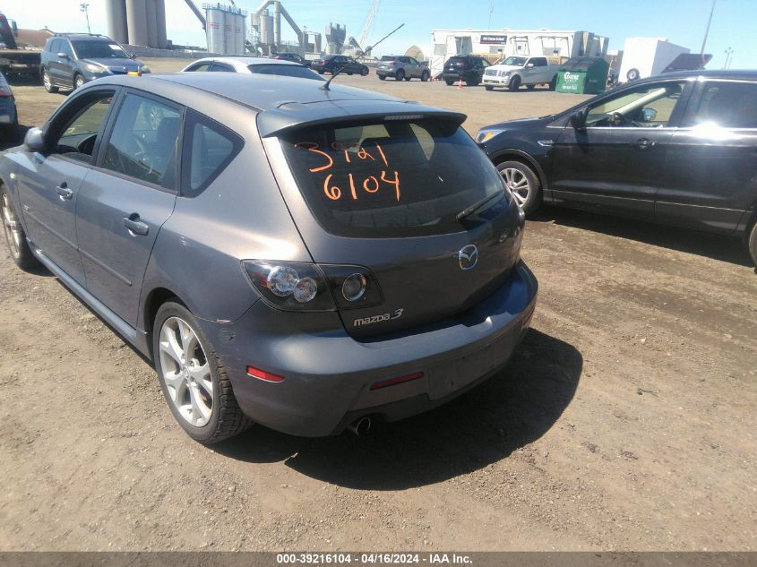 JM1BK344681783736 | 2008 MAZDA MAZDA3