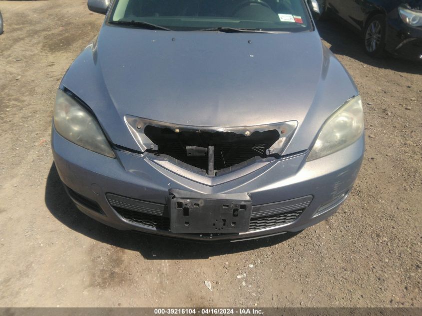 JM1BK344681783736 | 2008 MAZDA MAZDA3