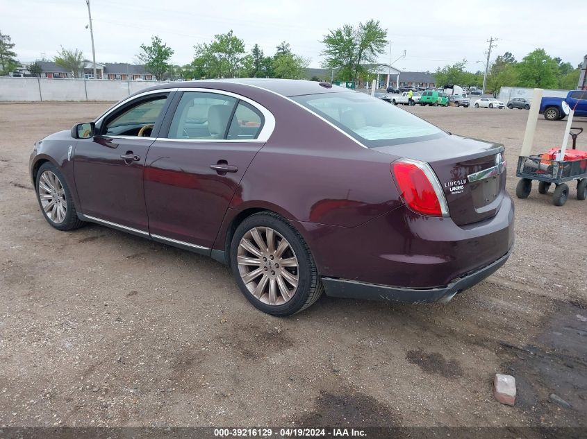 2011 Lincoln Mks VIN: 1LNHL9DRXBG611277 Lot: 39216129