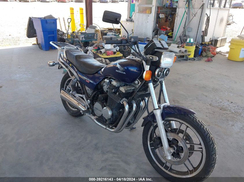 1985 Honda Cb650 Sc VIN: JH2RC1304FM201943 Lot: 39216143