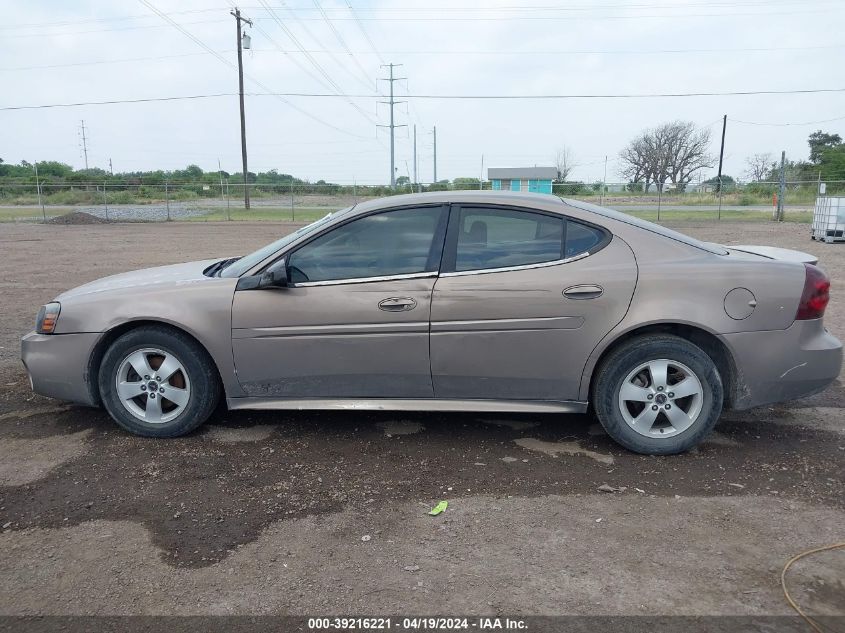 2006 Pontiac Grand Prix VIN: 2G2WP552061233536 Lot: 39216221