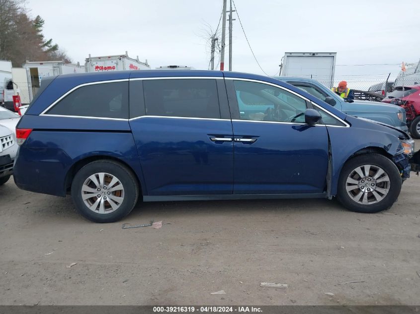 2016 Honda Odyssey Ex-L VIN: 5FNRL5H62GB001666 Lot: 39216319