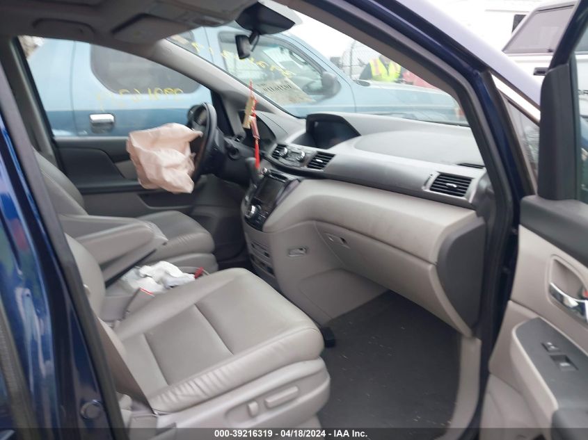 2016 Honda Odyssey Ex-L VIN: 5FNRL5H62GB001666 Lot: 39216319