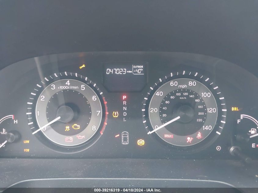 2016 Honda Odyssey Ex-L VIN: 5FNRL5H62GB001666 Lot: 39216319