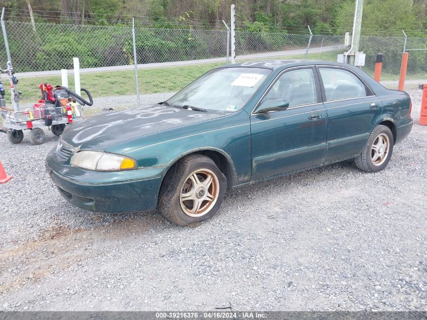 1YVGF22D1W5734581 1998 Mazda 626 Es V6/Lx V6