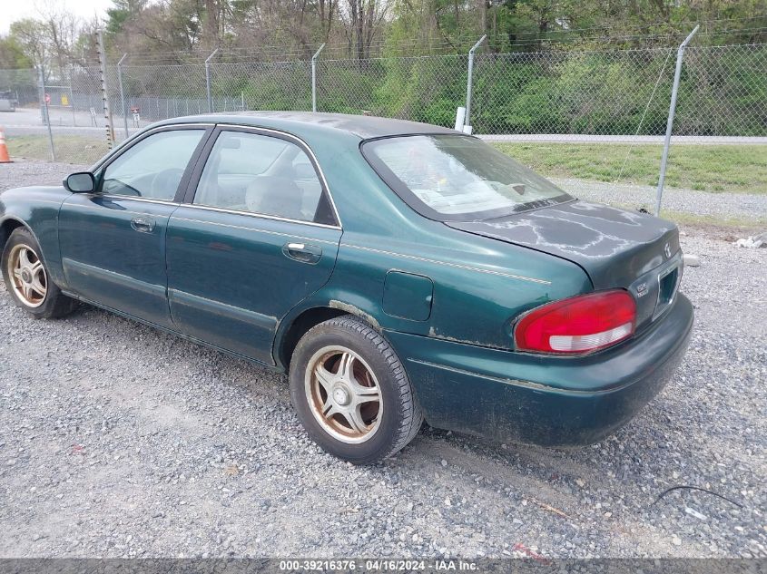 1YVGF22D1W5734581 1998 Mazda 626 Es V6/Lx V6