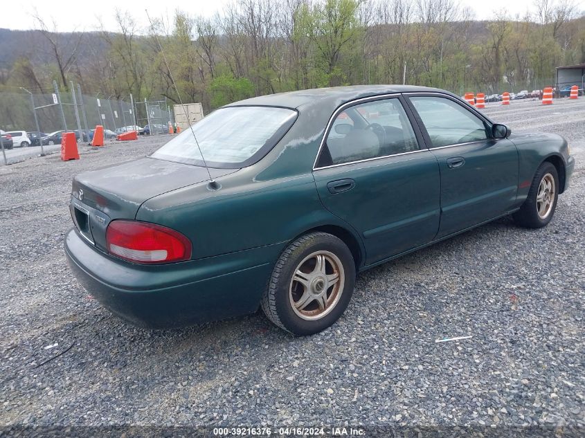 1YVGF22D1W5734581 1998 Mazda 626 Es V6/Lx V6