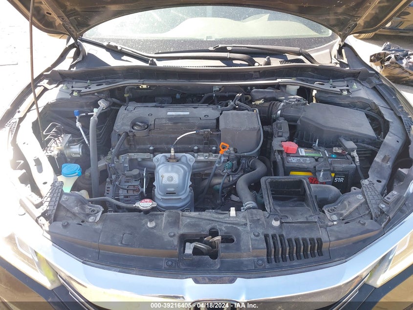 2017 HONDA ACCORD VIN: 1HGCR2F52HA296826