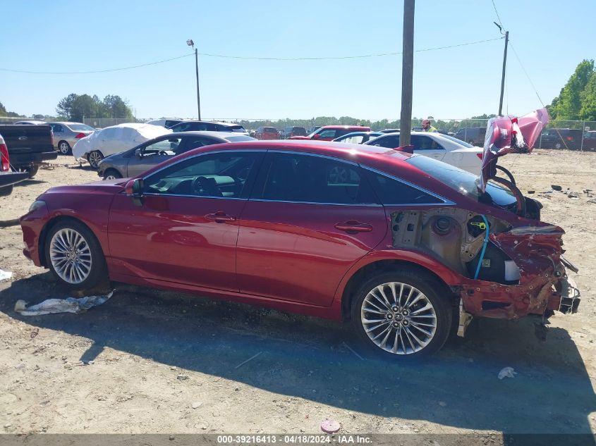 2019 Toyota Avalon Limited VIN: 4T1BZ1FB0KU003145 Lot: 39216413