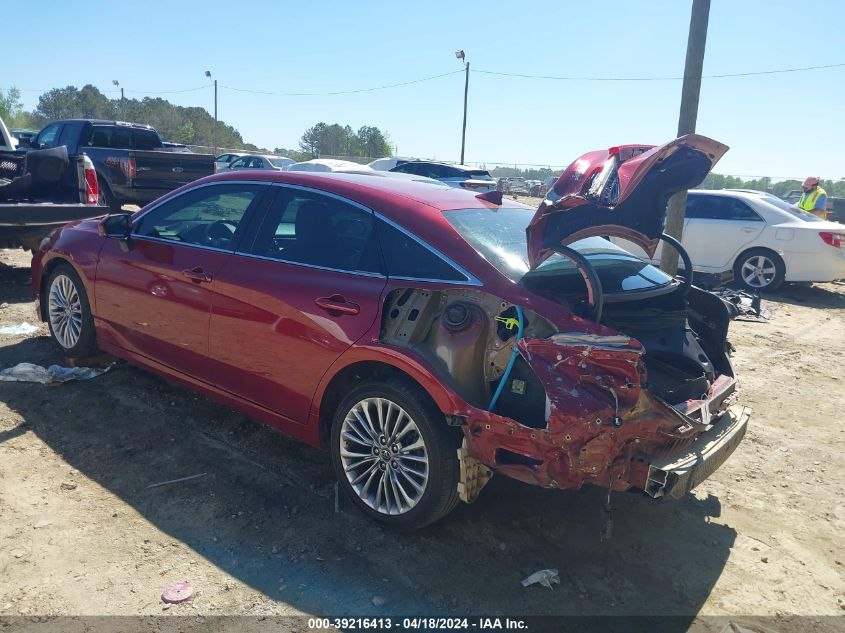 2019 Toyota Avalon Limited VIN: 4T1BZ1FB0KU003145 Lot: 39216413