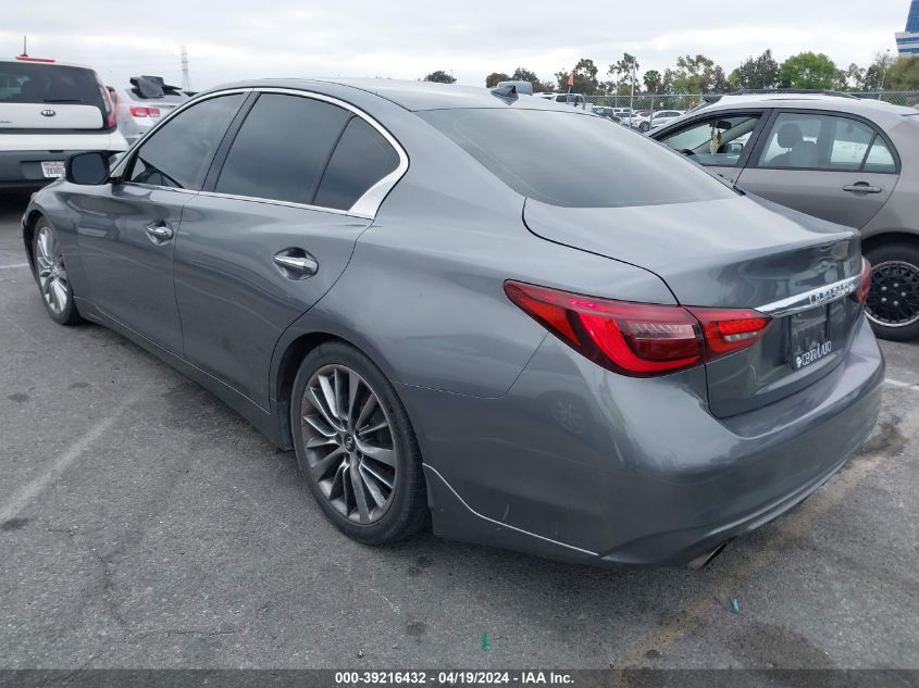 2018 Infiniti Q50 3.0T Luxe VIN: JN1EV7AP2JM350626 Lot: 39216432