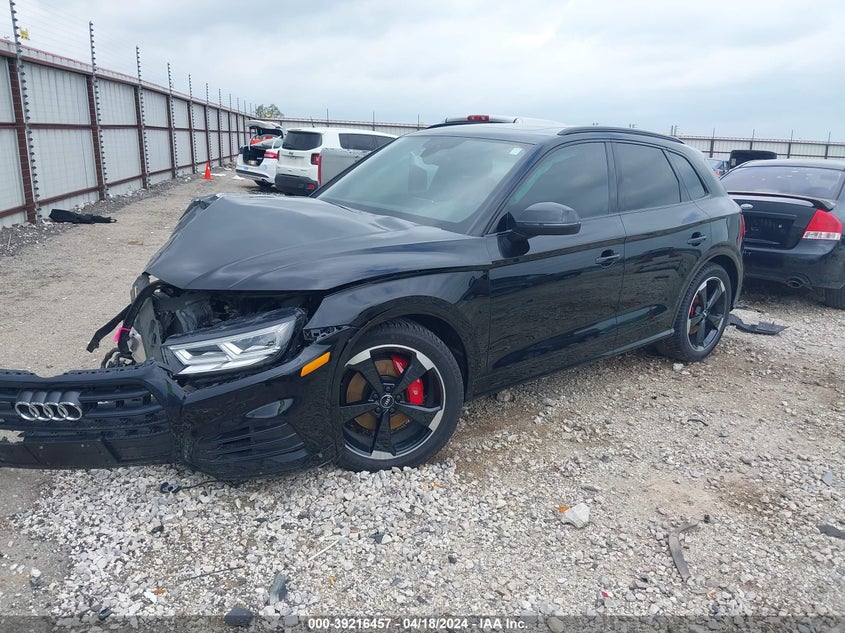 2020 Audi Sq5 Premium Plus Tfsi Quattro Tiptronic VIN: WA1B4AFY1L2020910 Lot: 39216457