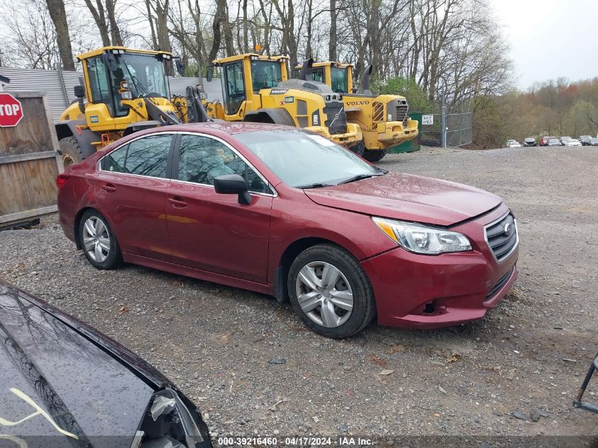 2015 Subaru Legacy 2.5I VIN: 4S3BNAA62F3003220 Lot: 39216460