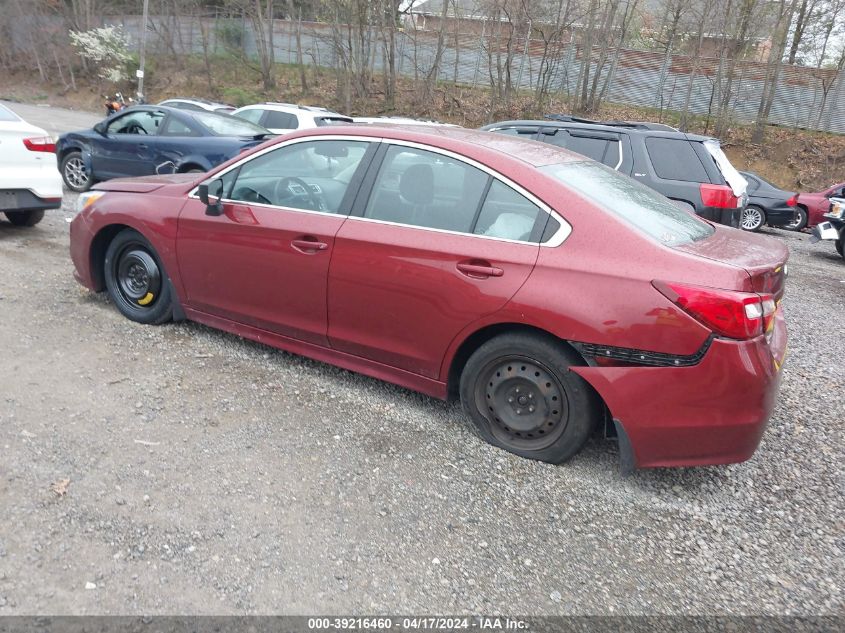 2015 Subaru Legacy 2.5I VIN: 4S3BNAA62F3003220 Lot: 39216460