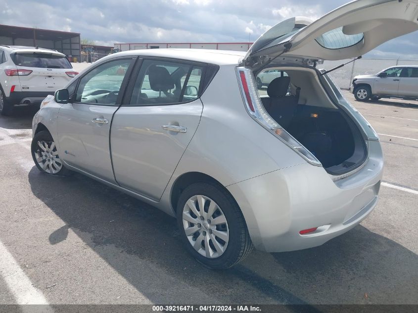 2013 Nissan Leaf S VIN: 1N4AZ0CP0DC411251 Lot: 39216471