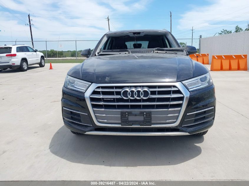 2019 Audi Q5 45 Premium VIN: WA1ANAFY4K2037661 Lot: 39216487