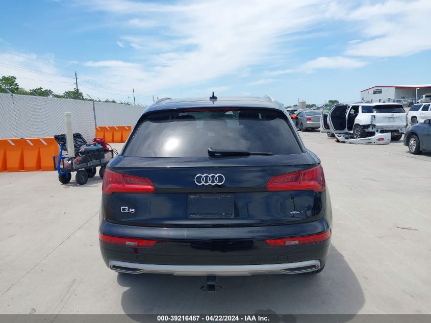2019 Audi Q5 45 Premium VIN: WA1ANAFY4K2037661 Lot: 39216487