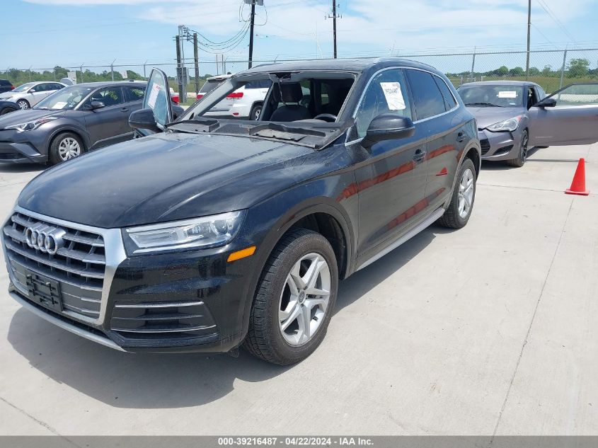 2019 Audi Q5 45 Premium VIN: WA1ANAFY4K2037661 Lot: 39216487