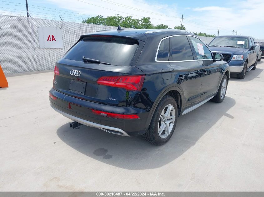 2019 Audi Q5 45 Premium VIN: WA1ANAFY4K2037661 Lot: 39216487