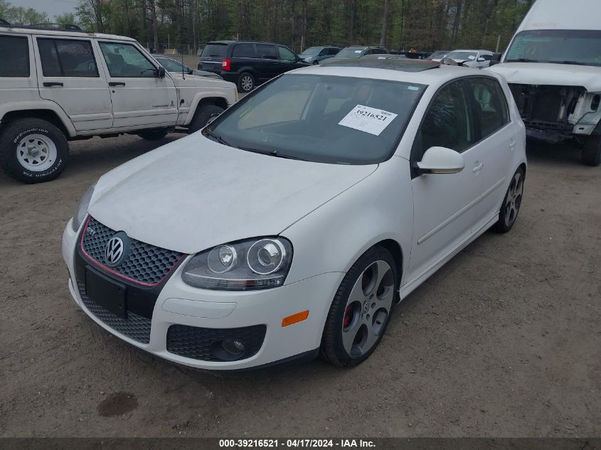 WVWHV91K18W295188 | 2008 VOLKSWAGEN GTI