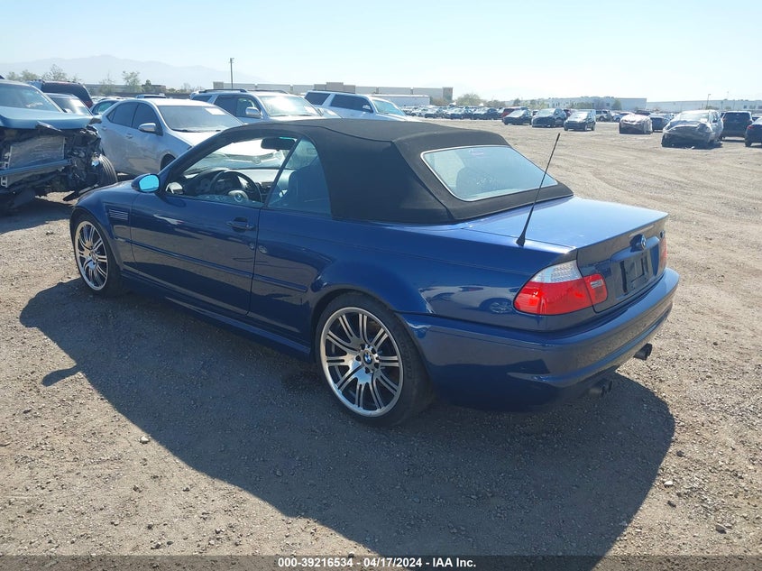2006 BMW M3 VIN: WBSBR93426PK11369 Lot: 39216534