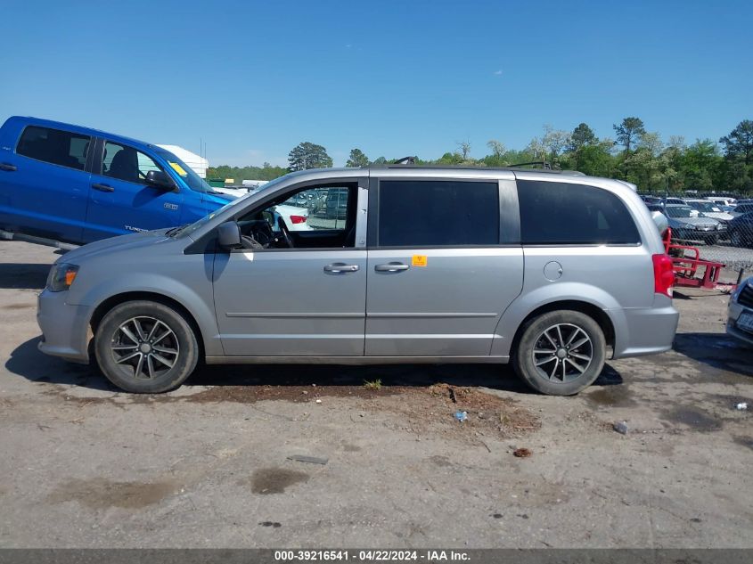 2017 Dodge Grand Caravan Gt VIN: 2C4RDGEG3HR737771 Lot: 39216541