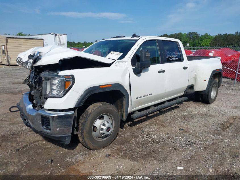 2023 GMC Sierra 3500Hd 4Wd Long Bed Pro VIN: 1GT49SEY1PF212835 Lot: 39216609