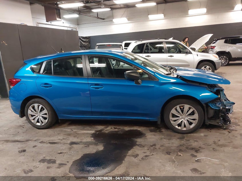 VIN 4S3GTAB66N3713861 2022 SUBARU IMPREZA BASE 5-DOOR