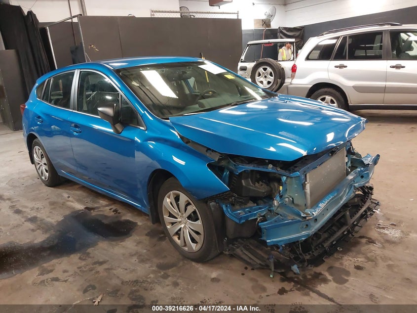 VIN 4S3GTAB66N3713861 2022 SUBARU IMPREZA BASE 5-DOOR