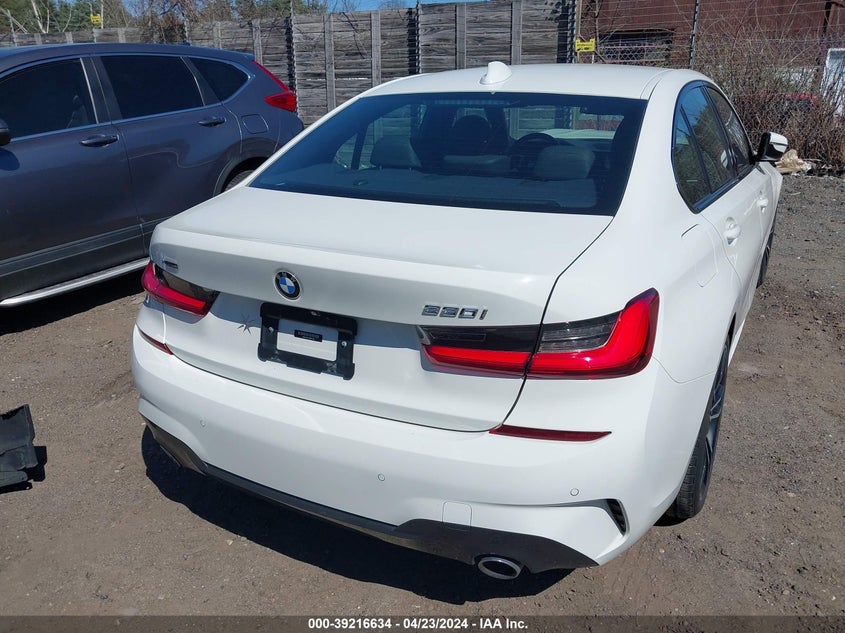 2020 BMW 330I VIN: 3MW5R7J07L8B17763