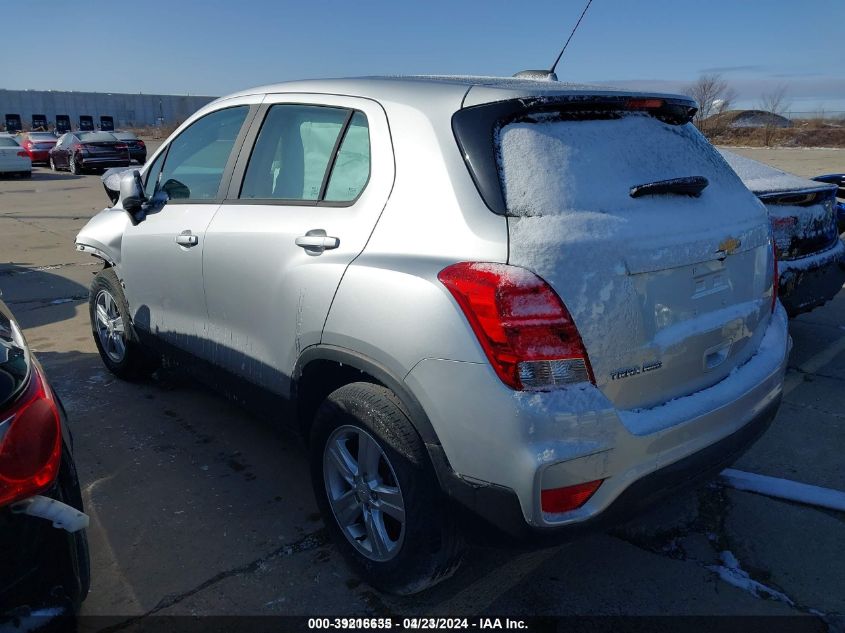 2018 Chevrolet Trax Ls VIN: KL7CJNSB9JB589087 Lot: 39216635