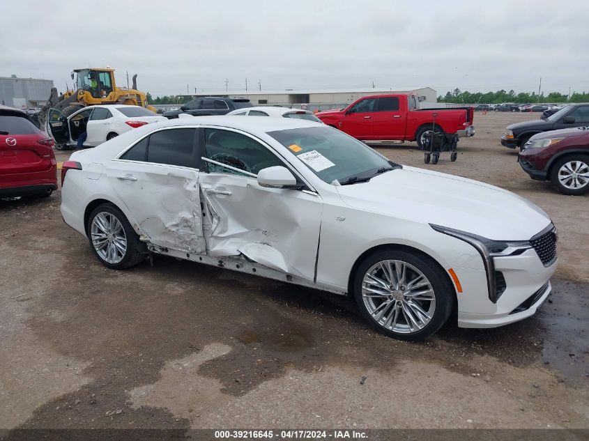 2020 Cadillac Ct4 Premium Luxury VIN: 1G6DB5RK5L0155843 Lot: 39216645