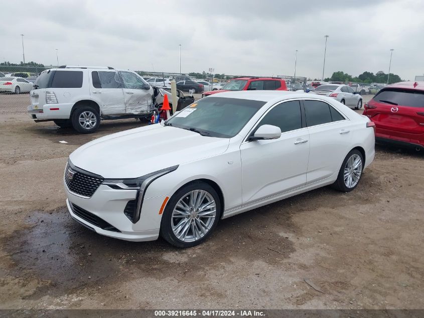 2020 Cadillac Ct4 Premium Luxury VIN: 1G6DB5RK5L0155843 Lot: 39216645