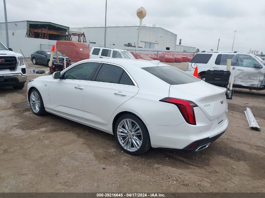 2020 Cadillac Ct4 Premium Luxury VIN: 1G6DB5RK5L0155843 Lot: 39216645