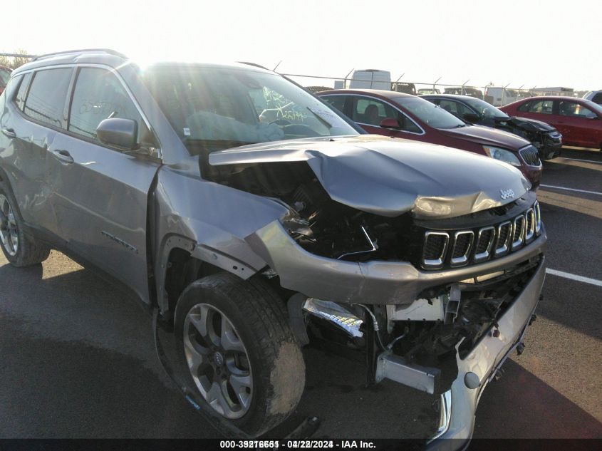 2021 Jeep Compass Limited 4X4 VIN: 3C4NJDCB8MT515019 Lot: 39216651