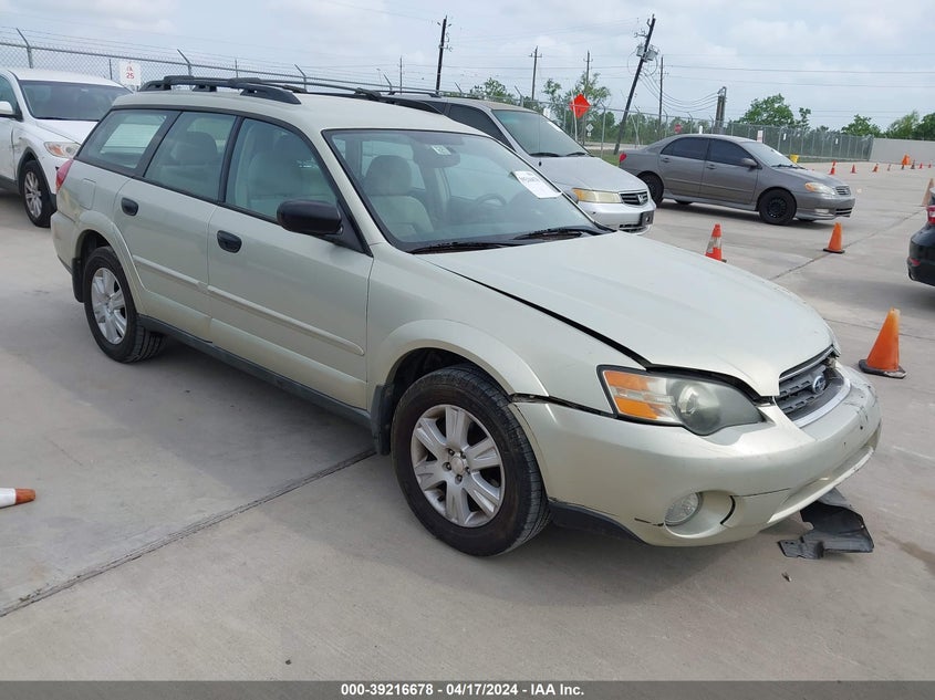 2005 Subaru Outback 2.5I VIN: 4S4BP61C157373977 Lot: 39216678