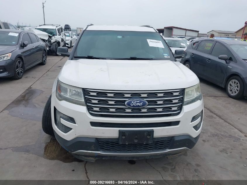 2016 Ford Explorer Xlt VIN: 1FM5K7D86GGA03734 Lot: 39216693