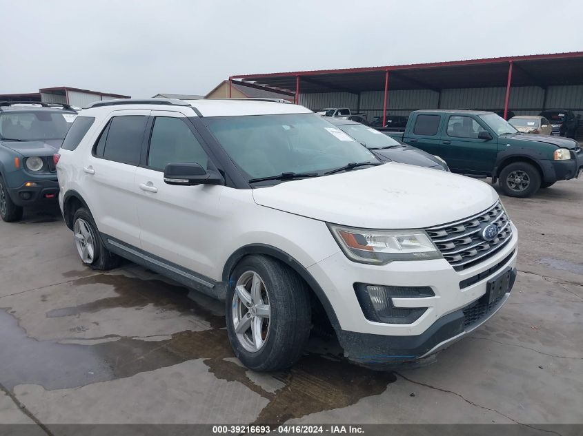 2016 Ford Explorer Xlt VIN: 1FM5K7D86GGA03734 Lot: 39216693