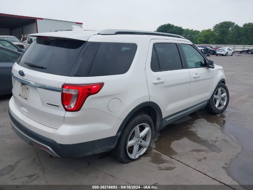 2016 Ford Explorer Xlt VIN: 1FM5K7D86GGA03734 Lot: 39216693