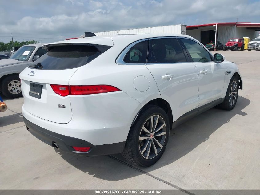 2020 Jaguar F-Pace Prestige P300 Awd Automatic VIN: SADCK2GX1LA653378 Lot: 39216700