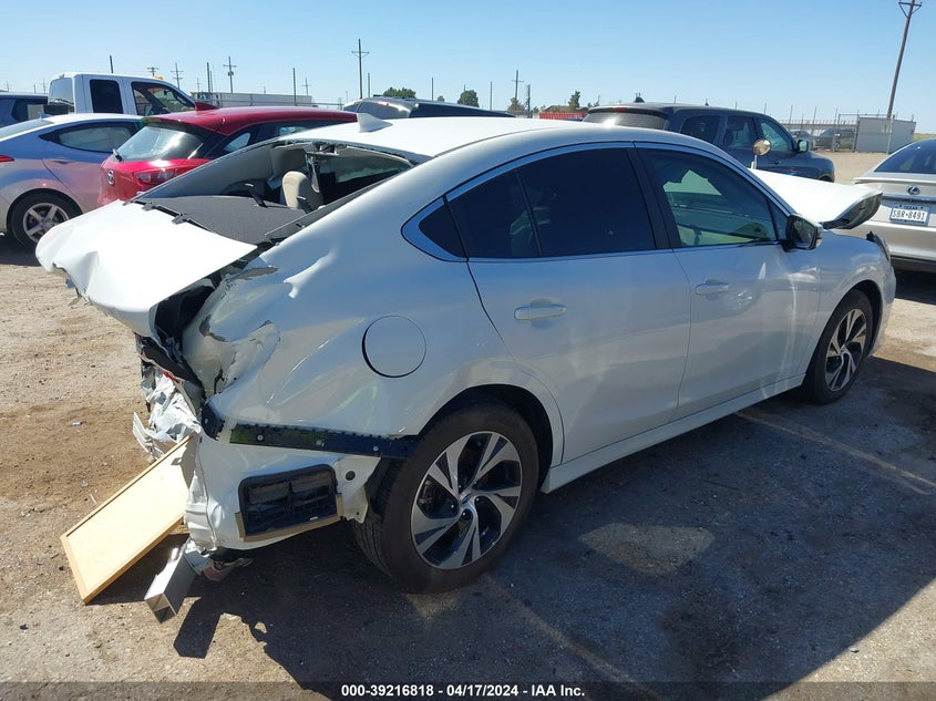 VIN 4S3BWAC6XN3013468 2022 SUBARU LEGACY PREMIUM