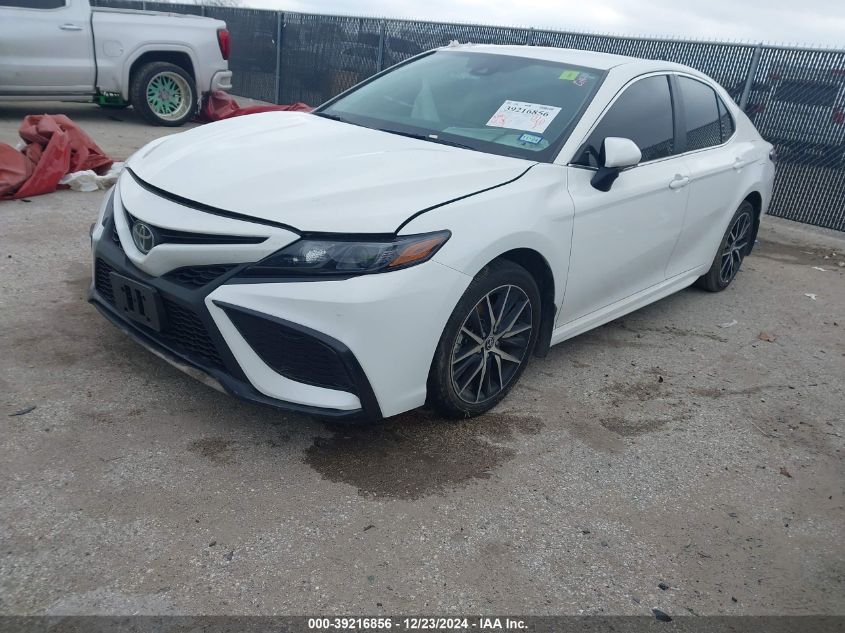 VIN 4T1T11AK2PU145765 2023 Toyota Camry, SE no.2