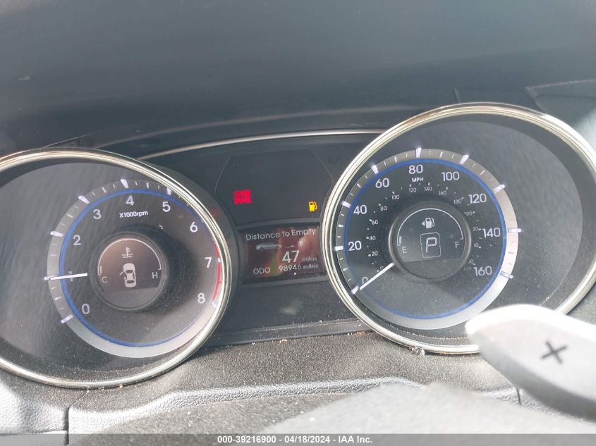 2013 Hyundai Sonata Se VIN: 5NPEC4AC7DH523313 Lot: 39216900