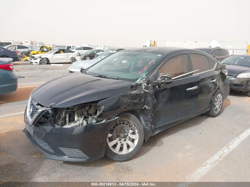 2016 Nissan Sentra Sv VIN: 3N1AB7AP5GY276616 Lot: 39216913