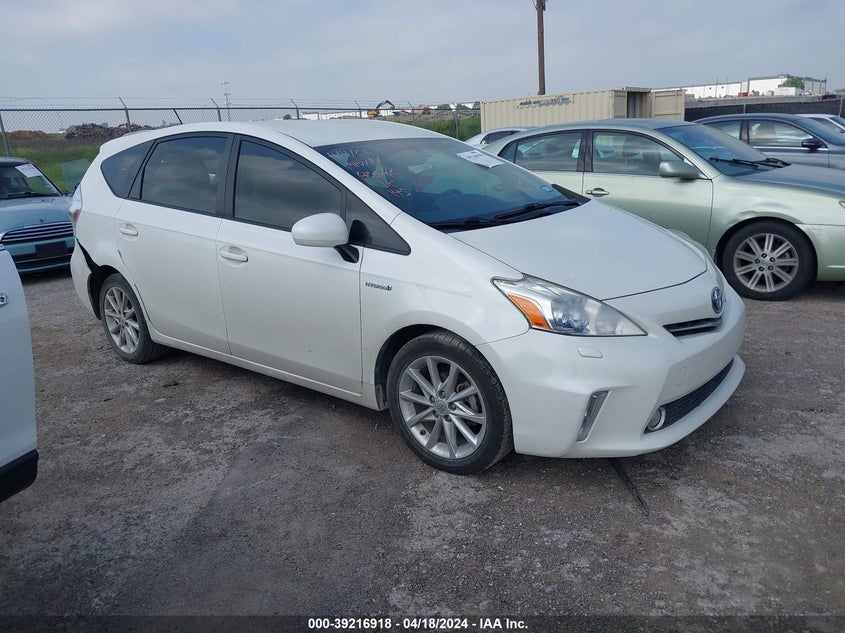 2013 Toyota Prius V Five VIN: JTDZN3EU1D3215333 Lot: 39216918